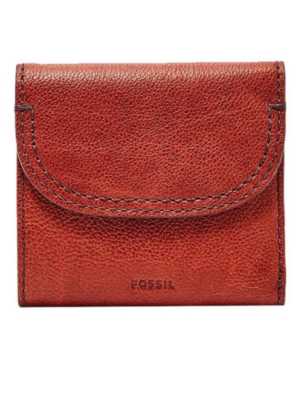 Fossil Cleo Leather Wallet with Card Slots & Coin compartment
